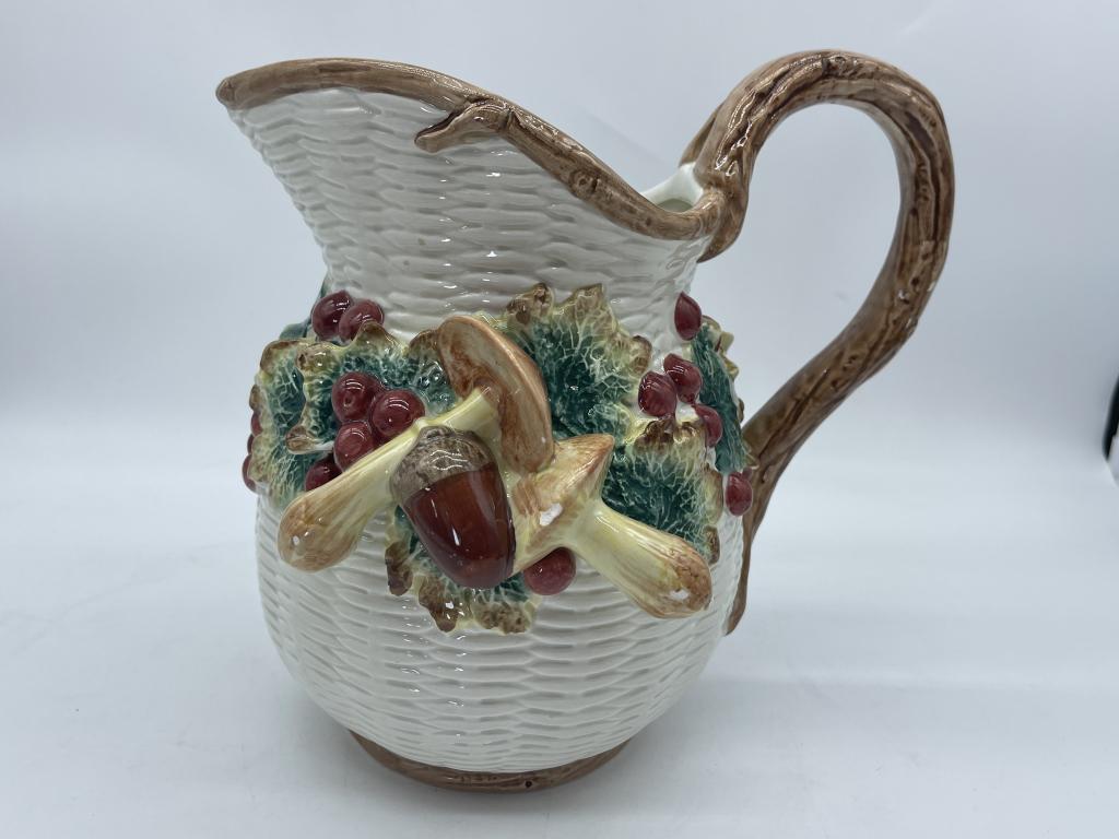 FITZ AND FLOYD VTG PITCHER: FITZ AND FLOYD VTG PITCHER