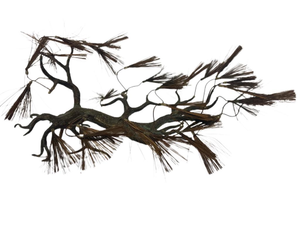 CURTIS JERE STYLE METAL SCULPTURE: CURTIS JERE STYLE METAL SCULPTURE