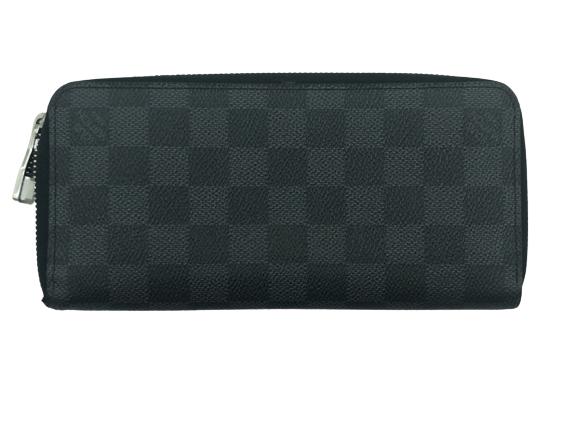 LOUIS VUITTON ZIPPY  GRAPHITE VERTICAL WALLET (1 of 3)