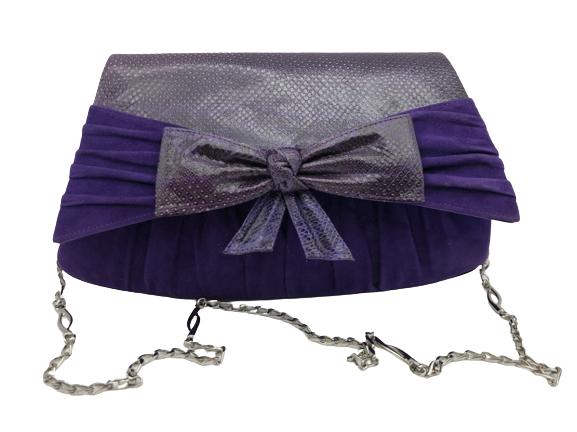 VTG GINO ALDROVANDI BOW FRONT EVENING BAG: VTG GINO ALDROVANDI BOW FRONT EVENING BAG -GOOD PRE-OWNED CONDITION-MADE IN ITALY