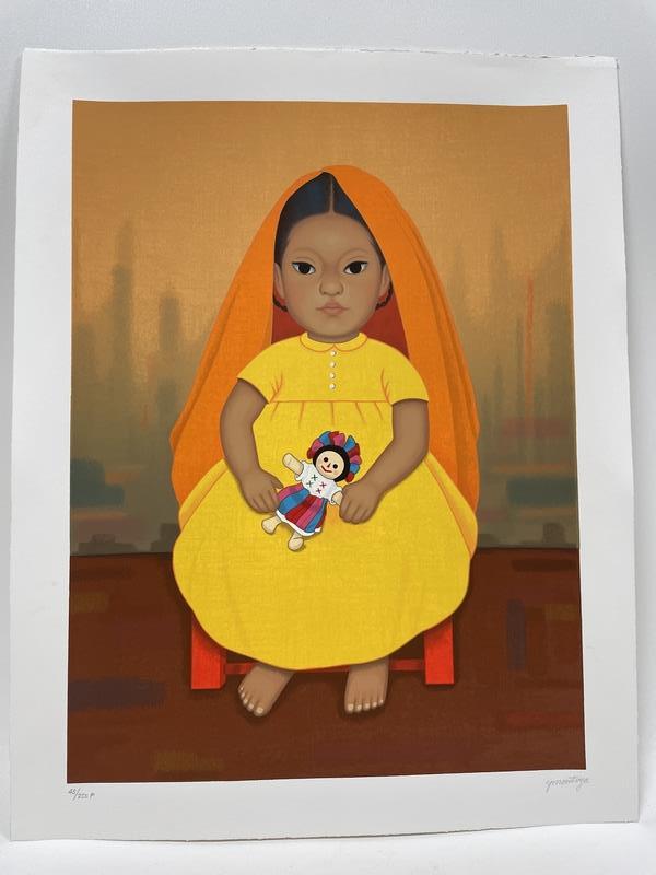 GUSTAVO MONTOYA SERIGRAPH PRINT 27" (1 of 3)