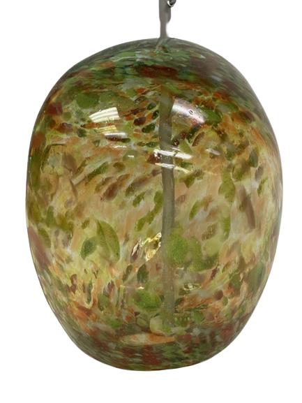 MURANO STYLE BLOWN GLASS LIGHT FIXTURE PENDANT 12" (1 of 6)