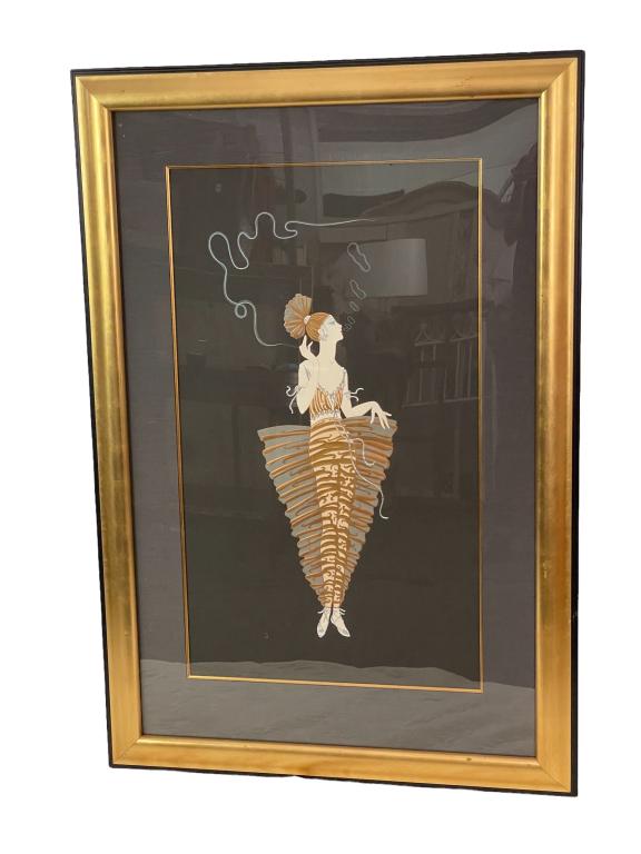 ERTE " CONTESSA" LIMITED EDITION SERIGRAPH 53" (1 of 8)