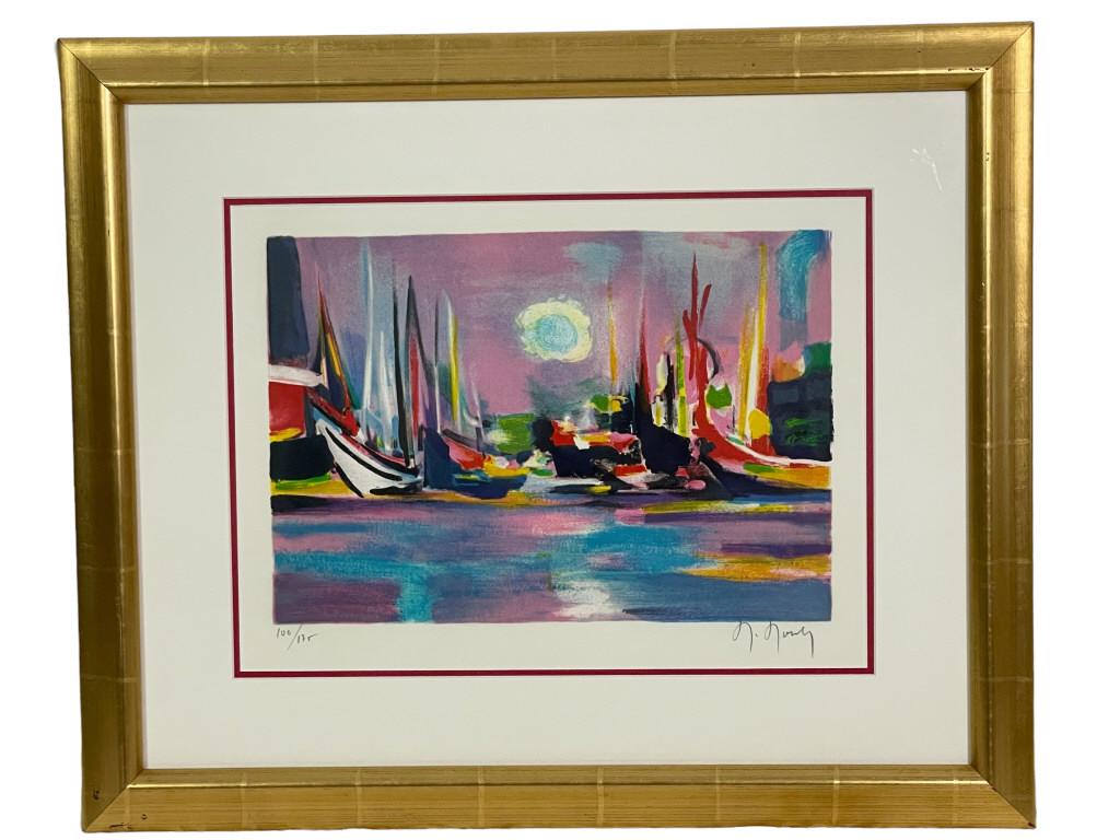 MARCEL MOULY LIMITED EDITION SERIGRAPH PRINT 22" (1 of 6)