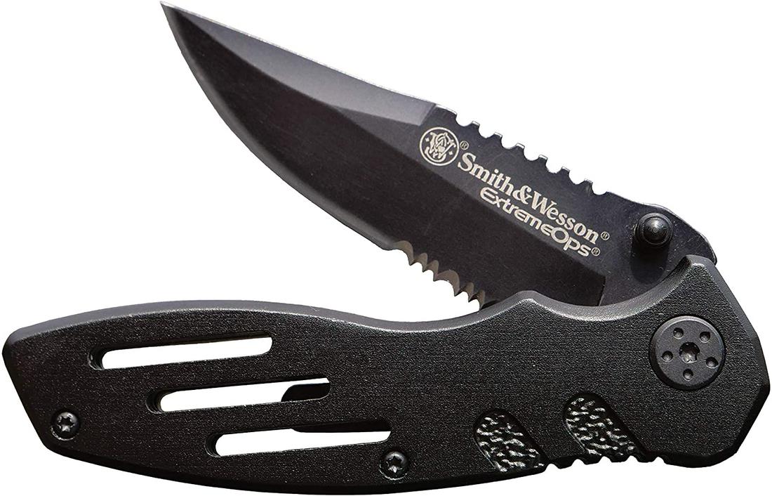 SMITH & WESSON EXTREME OPS SWA24S 7" KNIFE (1 of 3)