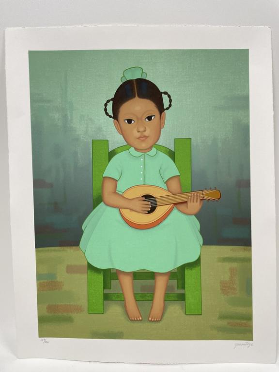 GUSTAVO MONTOYA SERIGRAPH PRINT 27" (1 of 3)