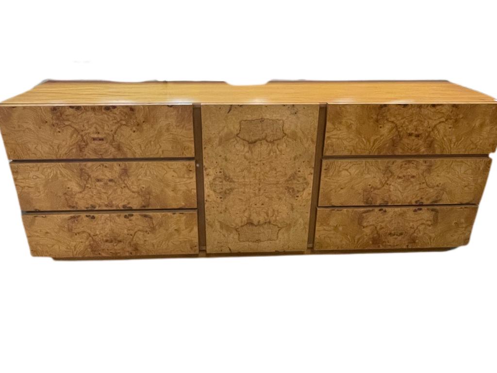 MILO BAUGHMAN LANE BURLWOOD SIDEBOARD DRESSER 78" (1 of 9)