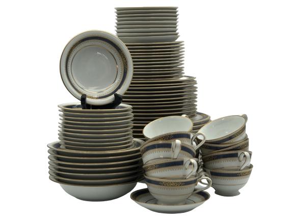 NORITAKE LAMARRE PRETTY CHINA SET 69 PCS (1 of 3)