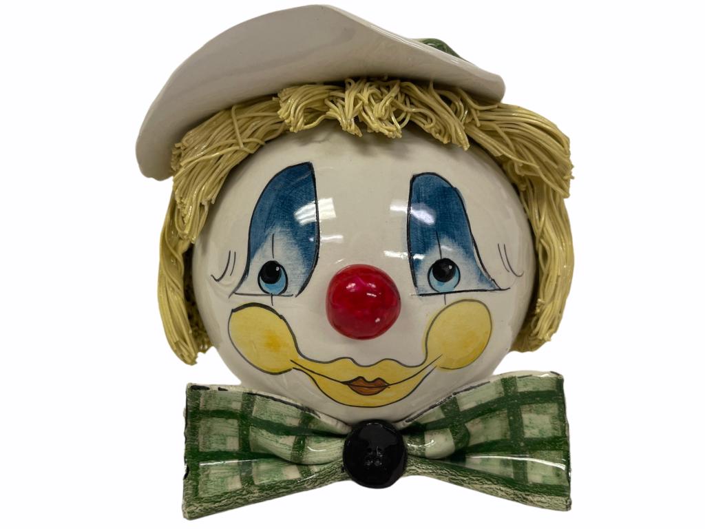 ARTISAN CLOWN PORCELAIN SCULPTURE (1 of 4)
