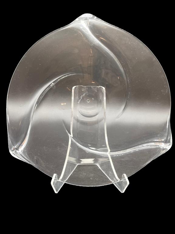 VTG VAL ST LAMBERT CRYSTAL PLATE (1 of 3)