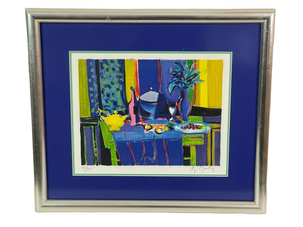 MARCEL MOULY LIMITED EDITION SERIGRAPH PRINT 20.5" (1 of 7)