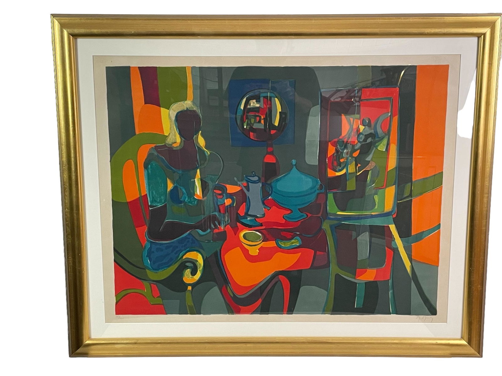 MARCEL MOULY LIMITED EDITION SERIGRAPH PRINT 40" (1 of 6)