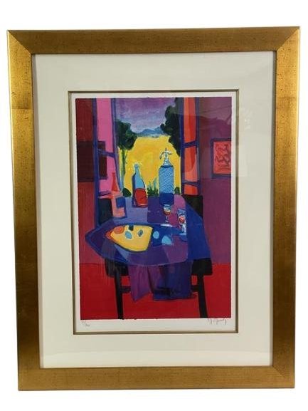 MARCEL MOULY LIMITED EDITION SERIGRAPH PRINT 37.5" (1 of 4)