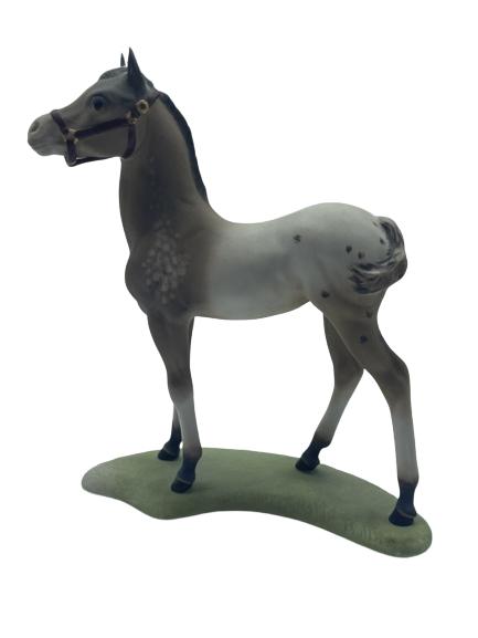 CYBIS PORCELAIN APPALOOSA COLT PORCELAIN FIGURE: CYBIS PORCELAIN APPALOOSA COLT PORCELAIN FIGURE
