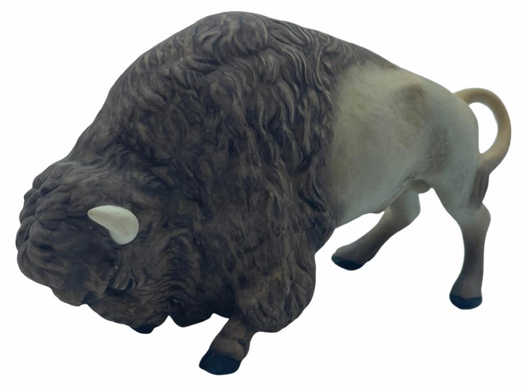 CYBIS BUFFOLO PORCELAIN SCULPTURE: CYBIS BUFFOLO PORCELAIN SCULPTURE