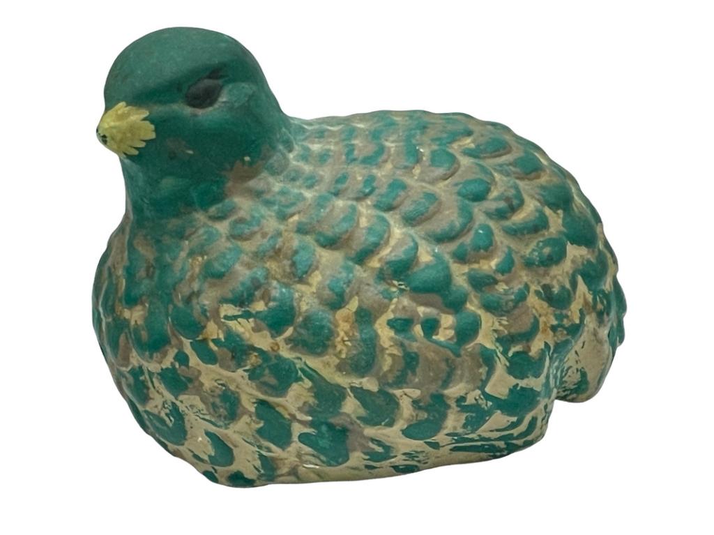 VTG JAPANESE STUDIO CERAMIC BIRD FIGURINE 2.5" (1 of 7)