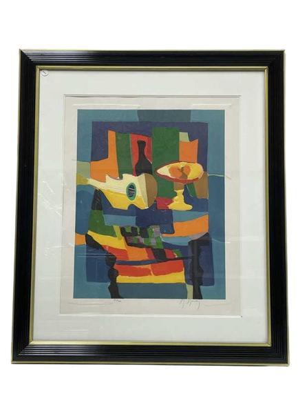 MARCEL MOULY SIGNED ARTIST PRINT 35.5" (1 of 6)