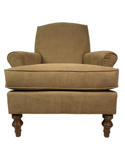 TRADITIONAL ACCENT ARM CHAIR 35": TRADITIONAL ACCENT ARM CHAIR BY BEST CHAIRS | COMFORTABLE OCCASSIONAL CHAIRS-35" X 27" X 28" APPROX-GOOD OVERALL CONDITION WEAR CONSISTENT WITH AGE AND USE-DP4822