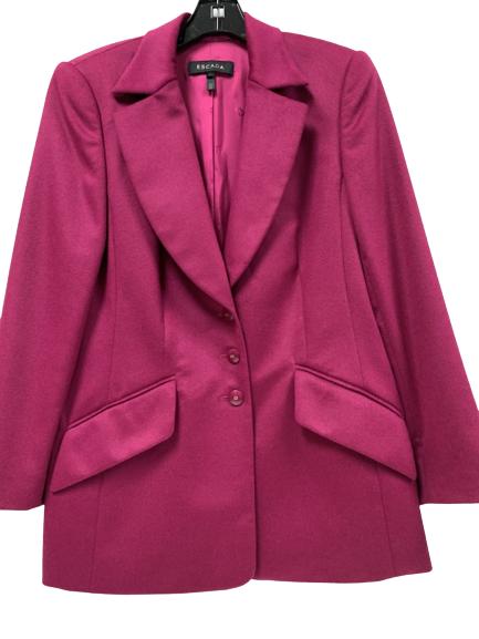 ESCADA HOT PINK SIZE 38 SUIT JACKET: ESCADA HOT PINK SIZE 38 SUIT JACKET