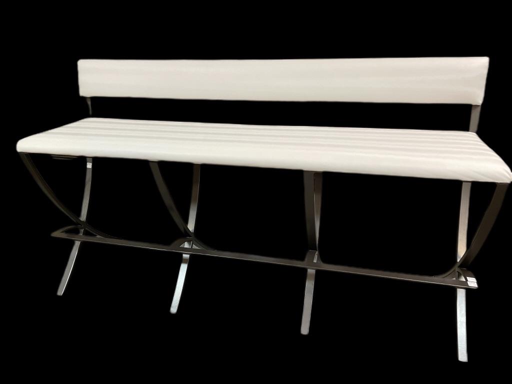 HEARTHSTONE POST MODERN 4 PERSON BENCH 71" (1 of 7)