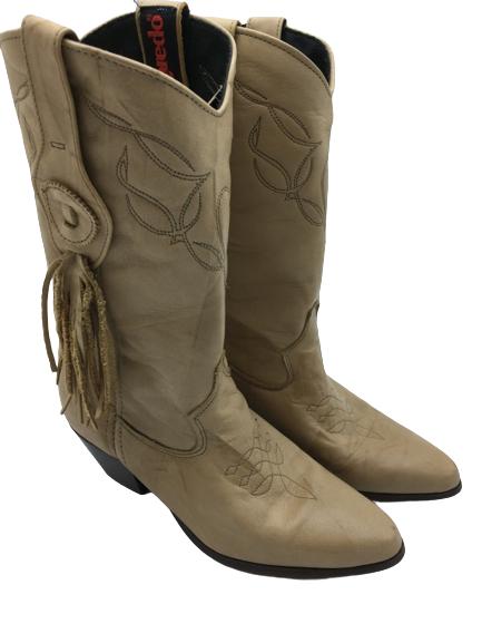 VINTAGE LAREDO LEATHER BOOTS 5.5: VINTAGE LAREDO LEATHER BOOTS 5.5 -GOOD CONDITION