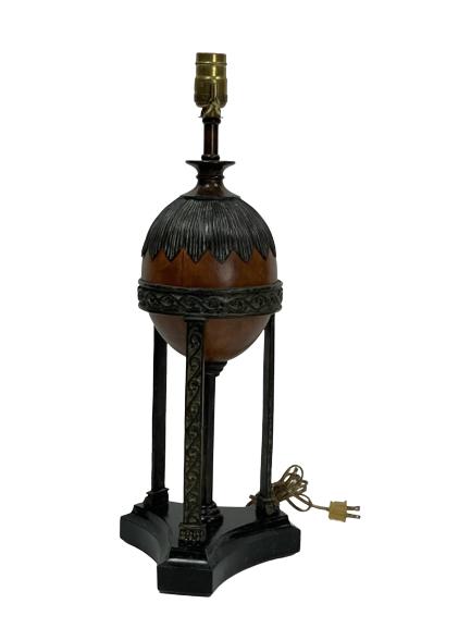 VINTAGE MAITLAND SMITH TABLE LAMP 21": VINTAGE MAITLAND SMITH TABLE LAMP | TRADITIONAL REGENCY STYLE LIGHTING LAMPS HOME DECOR-21" X 7" DIAMETER APPROX-PRE OWNED CONDITION, WEAR-DP71222 THIRD PARTY SHIPPING REQUIRED ON ALL ITEMS. A list of