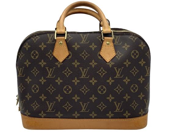 LOUIS VUITTON ALMA MONOGRAMMED HANDBAG: Alma Brown Coated Canvas-Monogram Canvas-29*23*15cm-FL0081 (August 2001)- AAU1843-BAG HAS BEEN AUTHENTICATED AND COA IS AVAILABLE