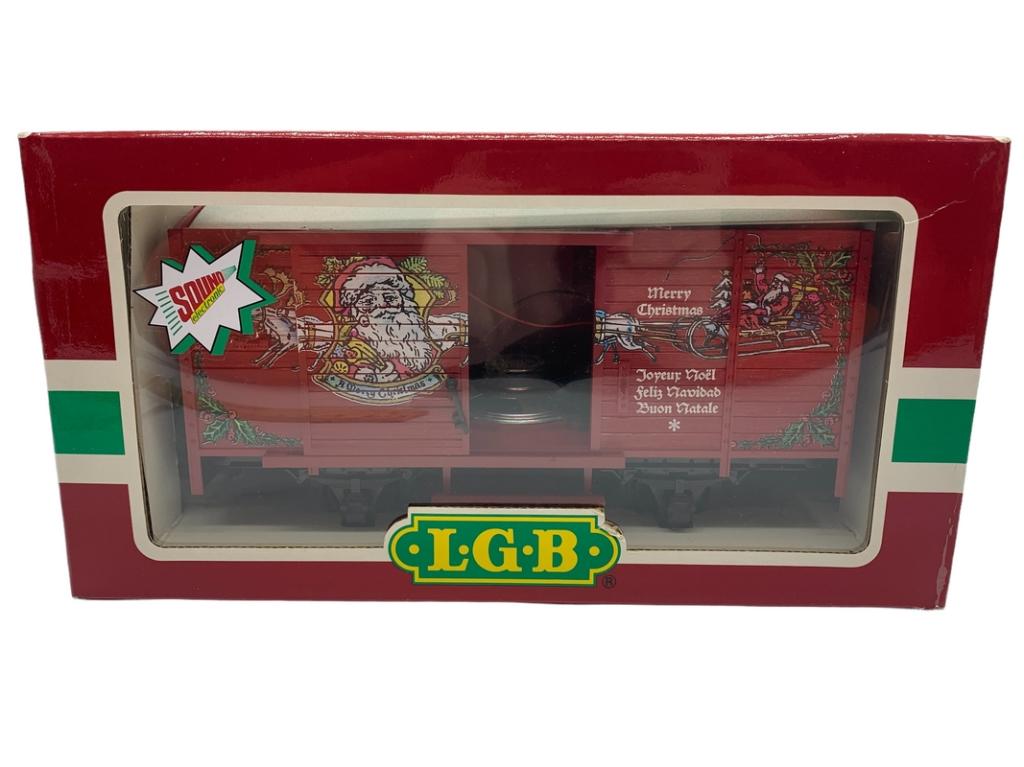VTG LGB SOUND ELECTRONIC"MERRY CHRISTMAS TRAIN": VTG LGB SOUND ELECTRONIC"MERRY CHRISTMAS TRAIN"