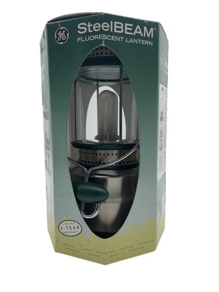 GE STEELBEAM FLUORESCENT LANTERN NEW IN BOX: GE STEELBEAM FLUORESCENT LANTERN NEW IN BOX