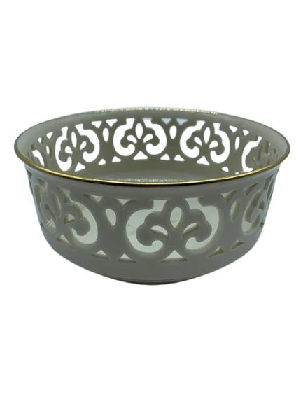 LENOX TRACERY BRITTANY BOWL: LENOX TRACERY BRITTANY BOWL