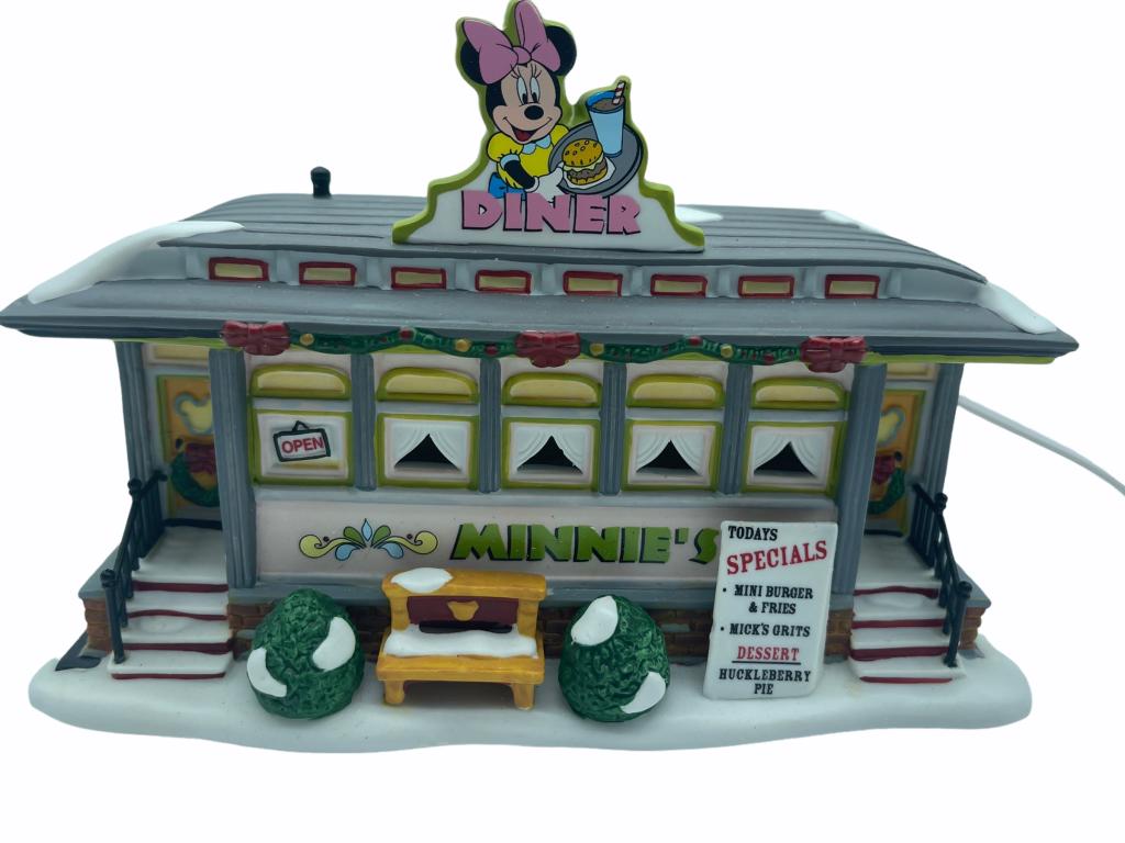 DEPARTMENT 56 "MINNIE'S DINER" ORG BOX: DEPARTMENT 56 "MINNIE'S DINER" ORG BOX