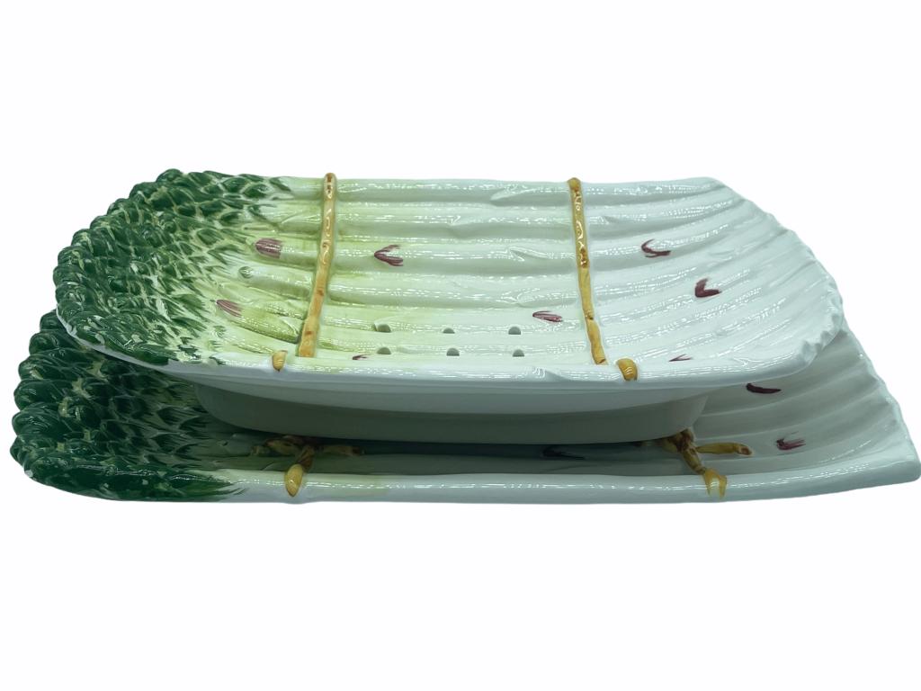 SUR LA TABLE ITALY ASPARAGUS SERVING BOWL & TRAY: SUR LA TABLE ITALY ASPARAGUS SERVING BOWL & TRAY