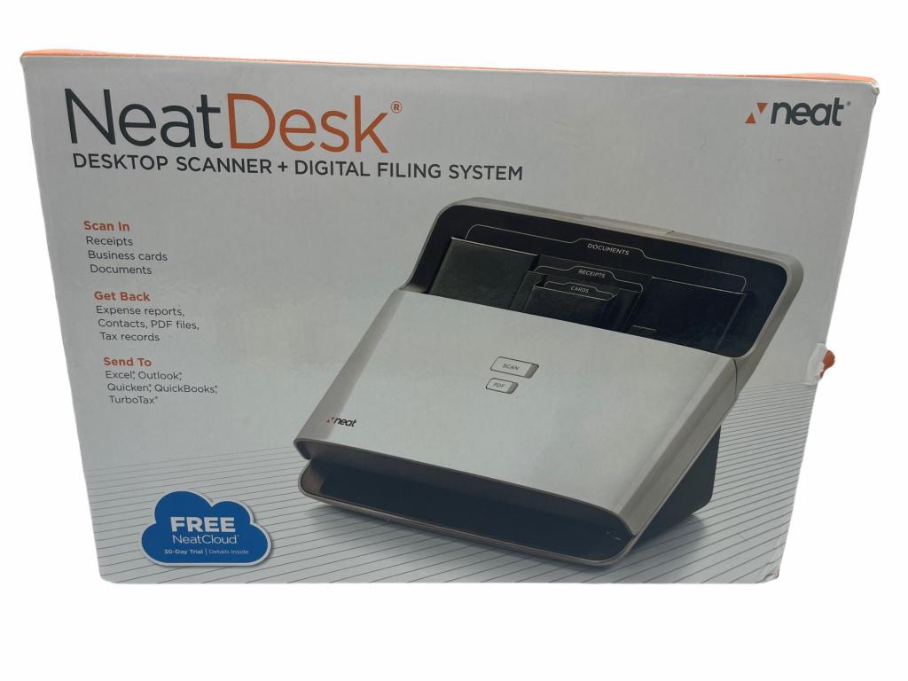 NEAT DESK DIGITAL SCANNER: NEAT DESK DIGITAL SCANNER