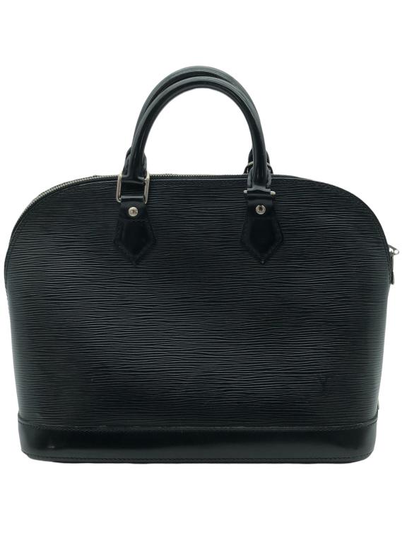 LOUIS VUITTON HANDBAG ALMA: Louis Vuitton Handbag AlmaPMBlackCalf LeatherEpiBlack LeatherSilver Brass30*23*15cmGL1027 (12th week of 2007) - AAT8656All bags have been authenticated THIRD PARTY SHIPPING OR LOCAL PICKUP REQUIRED ON