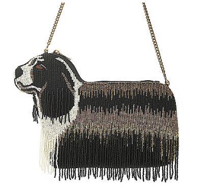 NEW! MARY FRANCES "WANNA TREAT" BEADED FRINGE BAG (1 of 1)