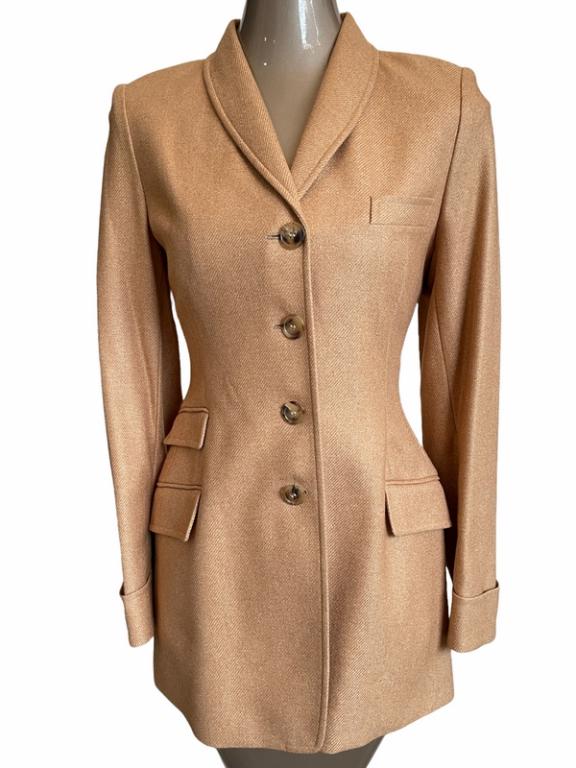 LUCIANO BARBERA ITALY CASHMERE JACKET BLAZER SZ 42 (1 of 2)