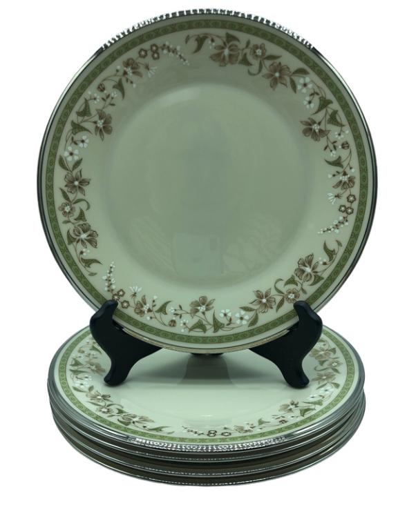 VTG LENOX FRESH MEADOW PLATES 10.5" (1 of 4)