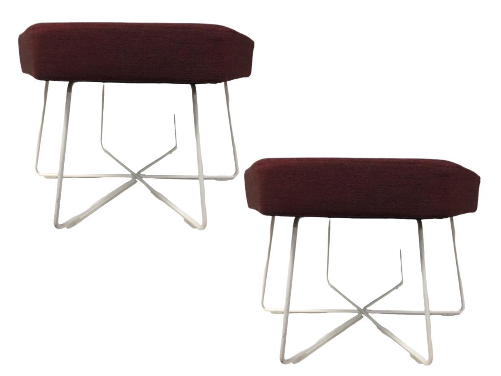 PAIR OF HERMAN MILLER BENCHES BY DAVID FOX 23.5" (1 of 9)