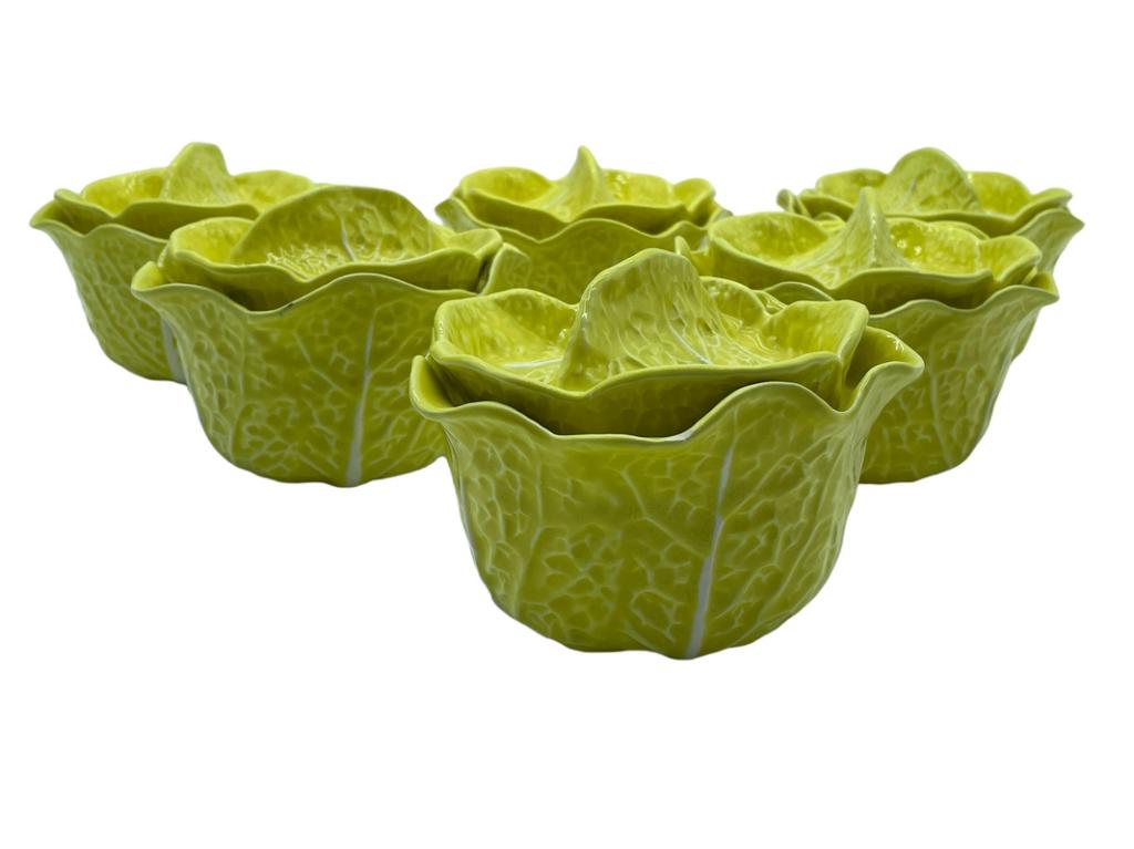 6 VTG MID MOD DODIE THAYER STYLE LIDDED BOWLS 3.5" (1 of 11)