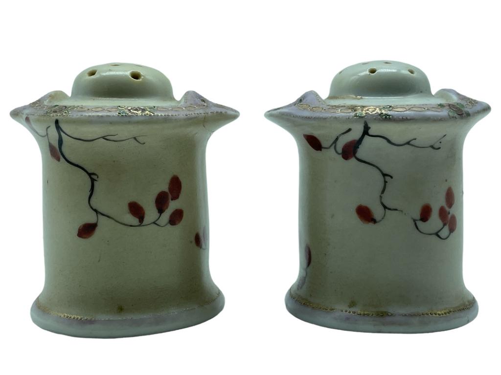 ANTIQUE IMPERIAL PORCELAINE SALT AND PEPPER SHAKER: -ANTIQUE IMPERIAL NIPPON JAPANESE PORCELAINE SALT AND PEPPER SHAKERS Bidding on this item requires bidders to agree to the Terms & Conditions of this auction. THIRD PARTY SHIPPING OR LOCAL PICKUP 