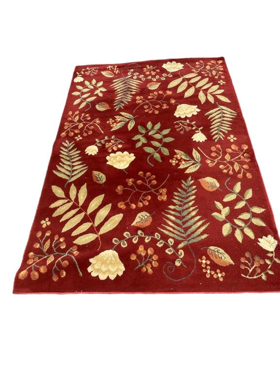 SHAW VTG AREA RUG 92" (1 of 4)