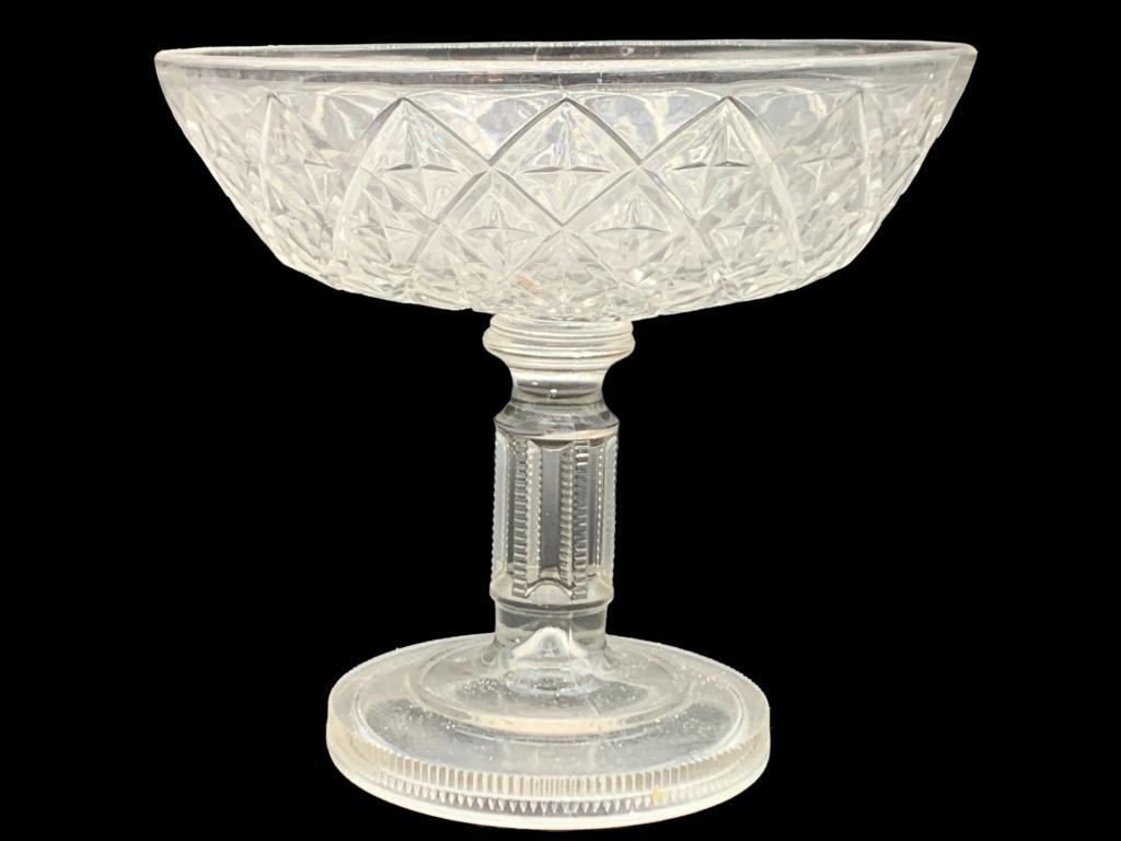 WATERFORD STYLE VTG 4" LOW COMPOTE (1 of 4)