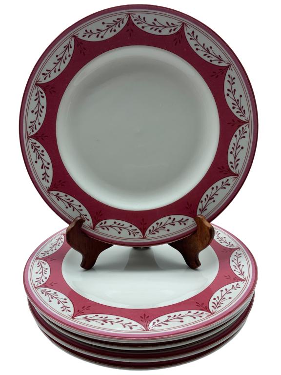 JOHNSON BROS CERAMIC 8" PLATE SET "FARMHOUSE CHIC" (1 of 3)