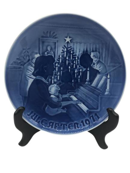 VTG COPENHAGEN 1971 CHRISTMAS PLATE 7" (1 of 3)