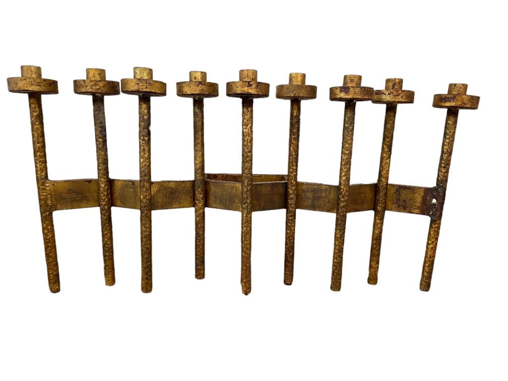 GIACOMETTI STYLE WALL MOUNT CANDLE HOLDER 36" (1 of 5)