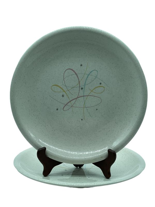 VINTAGE MID CENTURY FRANCISCAN WARE PLATE SET (1 of 5)