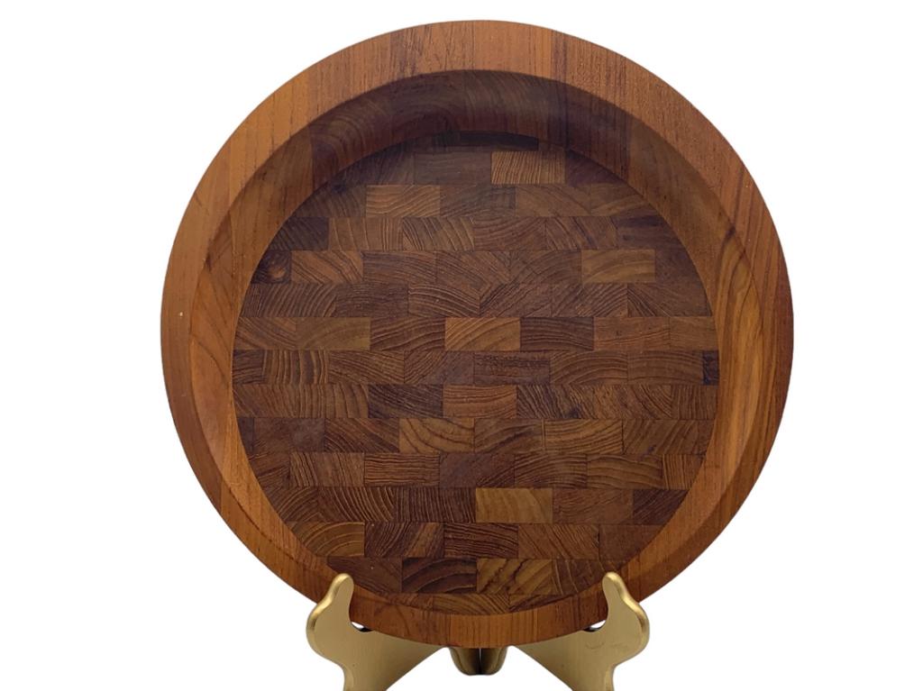 VTG DANSK "TEAK" SLANTED CARVING BOARD (1 of 7)