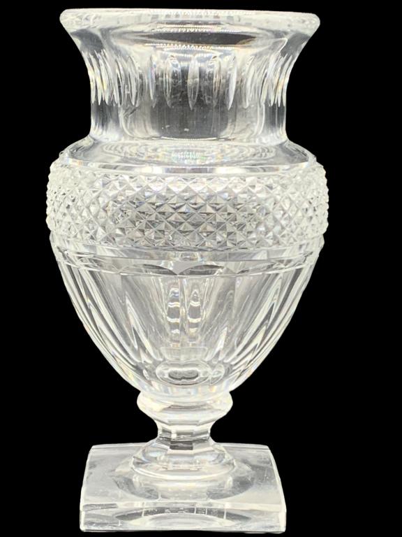 VASE BACCARAT" CLEAR CRYSTAL KRATER VASE 7 (1 of 5)