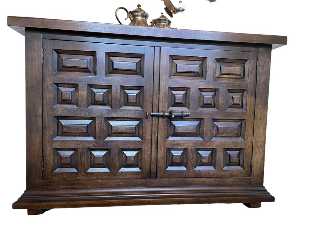 VTG MID CENTURY SIDEBOARD BUFFET STYLE CABINET 39" (1 of 4)