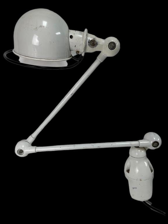 60'S JIELDE INDUSTRIAL ARTICULATED WORK TABLE LAMP (1 of 9)